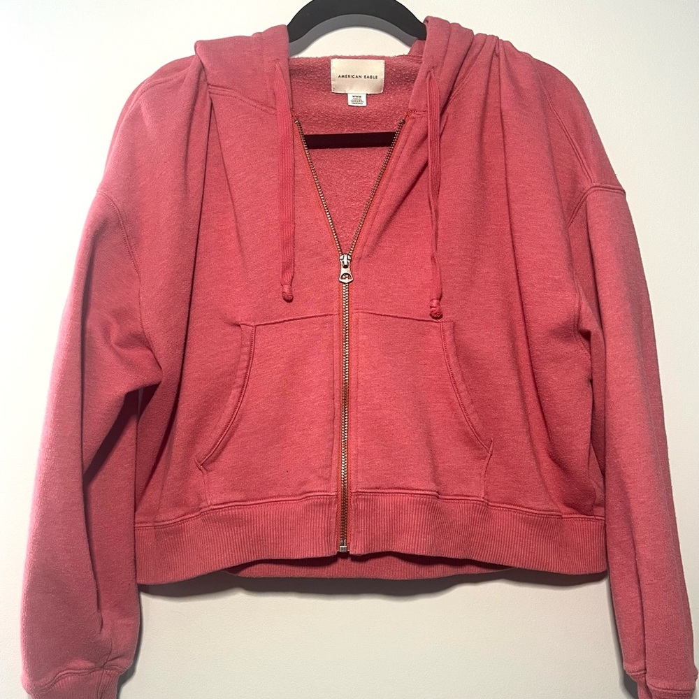 American Eagle Pink Hoodie